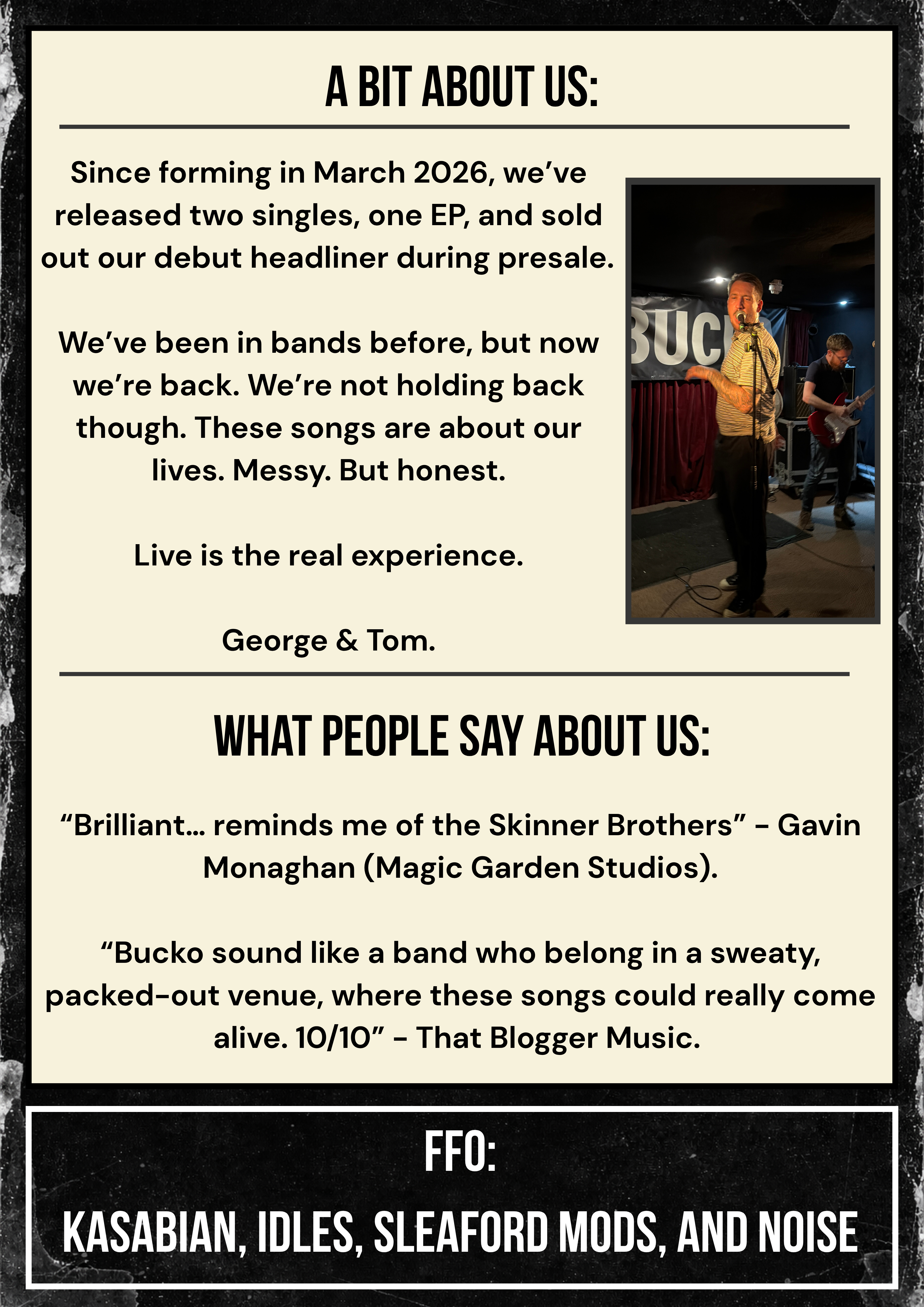 BUCKO Press Kit Page 2
